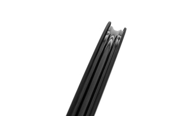 <h1>Rim Bed</h1><i>H_LOCK is our tubeless-ready rim bed profile with up-kicks to the shoulders of the tubeless steps which help to create a great rim-well seal for first installation and easy sealing of tubeless tyres. The H-Lock profile also locks the beads in place more securely once seated. This is especially important when running lower pressures off road.</i>