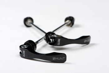 <h1>Skewers</h1><i>The little details matter, the Hunt 4Season quick-release polymer-cam skewers even have upgraded stainless steel springs so they don’t rust.</i>