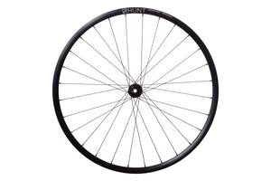 <h1>Rims</h1><i>A strong and lightweight 6061-T6 heat-treated rim features an asymmetric shape which is inverted from front to rear to provide balanced higher spoke tensions meaning your spokes stay tight for the long term. The rim profile is disc specific which allows higher-strength to weight as no reinforcement is required for a braking surface. The extra wide rim at 25mm (20mm internal) which creates a great tyre profile with wider 25-50mm tyres, giving excellent grip and lower rolling resistance.</i>