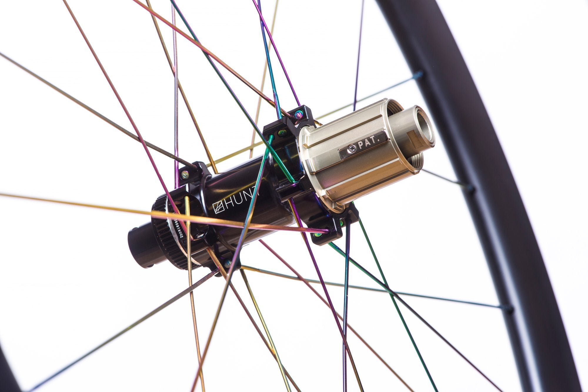 <h1>Freehub Body</h1><i>Featuring 3 multi-point pawls with 3 teeth each and a 48t ratchet ring. The result an impressively low 7.5 deg engagement angle. Durability is a theme for Hunt as time and money you spend fixing is time and money you cannot spend riding or upgrading your bikes. As a result all our freehub bodies have Steel Spline Insert re-enforcements to provide excellent durability against cassette sprocket damage often seen on standard alloy freehub bodies.</i>