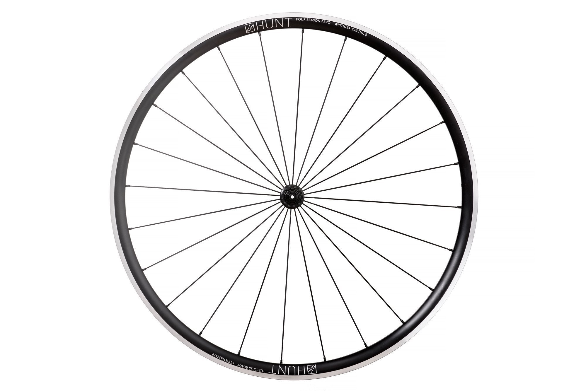 <h1>Rims</h1><i>High-performance technology that will deliver you to the finish every time, especially those all important rain-soaked sign post finishes with your mates on a long training ride. A strong and lightweight 6061-T6 heat-treated sleeved rim features a semi-aero rounded profile 28mm deep and wide at 24mm (19mm internal) for a great tyre profile with wider 25-45mm tyres, giving excellent grip and lower rolling resistance.</i>