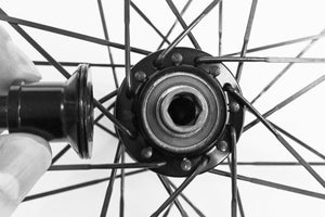 <h1>Hub Shield</h1><i>Extra seals and shielding built-into all four hub caps and the freehub body. As you can see from the image in the gallery each hub cap, and the freehub body, have o-ring seals (the freehub cap has a lip seal). It‚Äôs also important that the hub shell is designed to overlap the hub caps providing extra shielding from water ingress. Your Hunt Race Aero SuperDura wheels will provide many miles of fast hassle-free year round riding.</i>