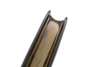 <h1>Rim Bed</h1><i>H-Lock tubeless-ready rim bed profile. H-Lock is our tubeless-ready rim bed profile with up-kicks to the shoulders of the tubeless steps which help to create a great rim-well seal for first installation and easy sealing of tubeless tyres. The H-Lock profile also locks the beads in place more securely once seated. This is especially important when running lower pressures off road.</i>