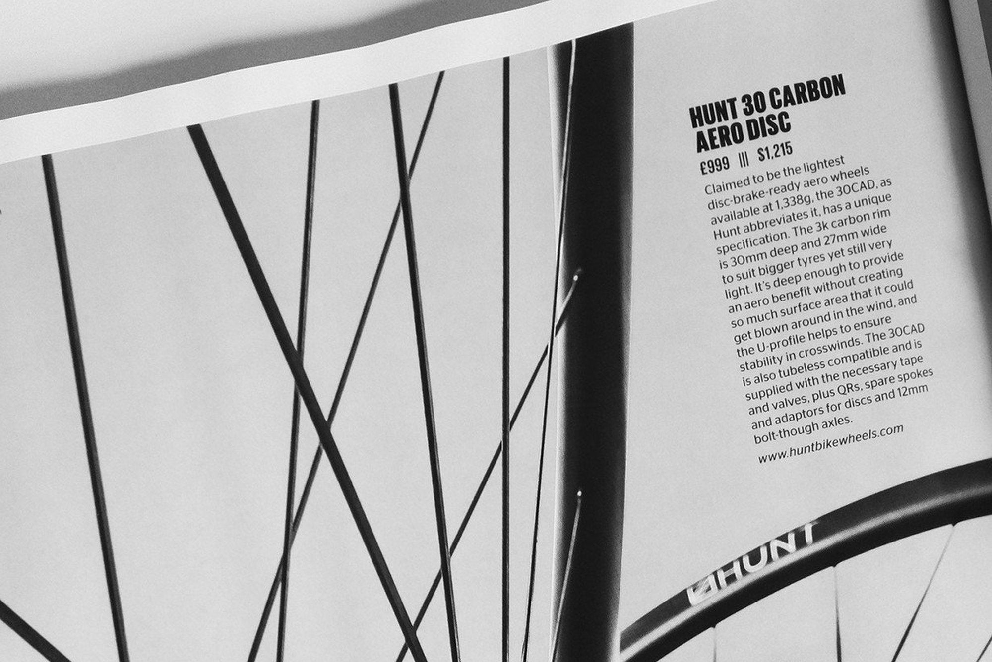 <h1>HUNT 30CARBON AERO DISC REVIEW PRO CYCLING MAGAZINE.</h1>