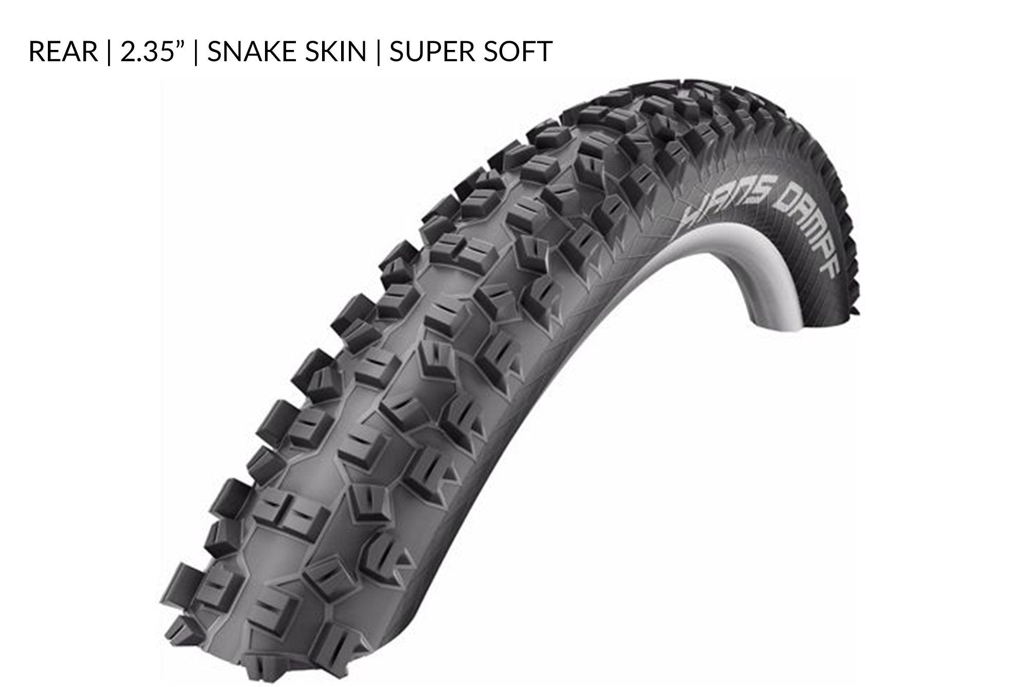 Schwalbe Magic Mary 2.35" Snake Skin Soft Front / Schwalbe Hans Dampf 2.35" Snake Skin Soft Rear Tubeless Tire Combo